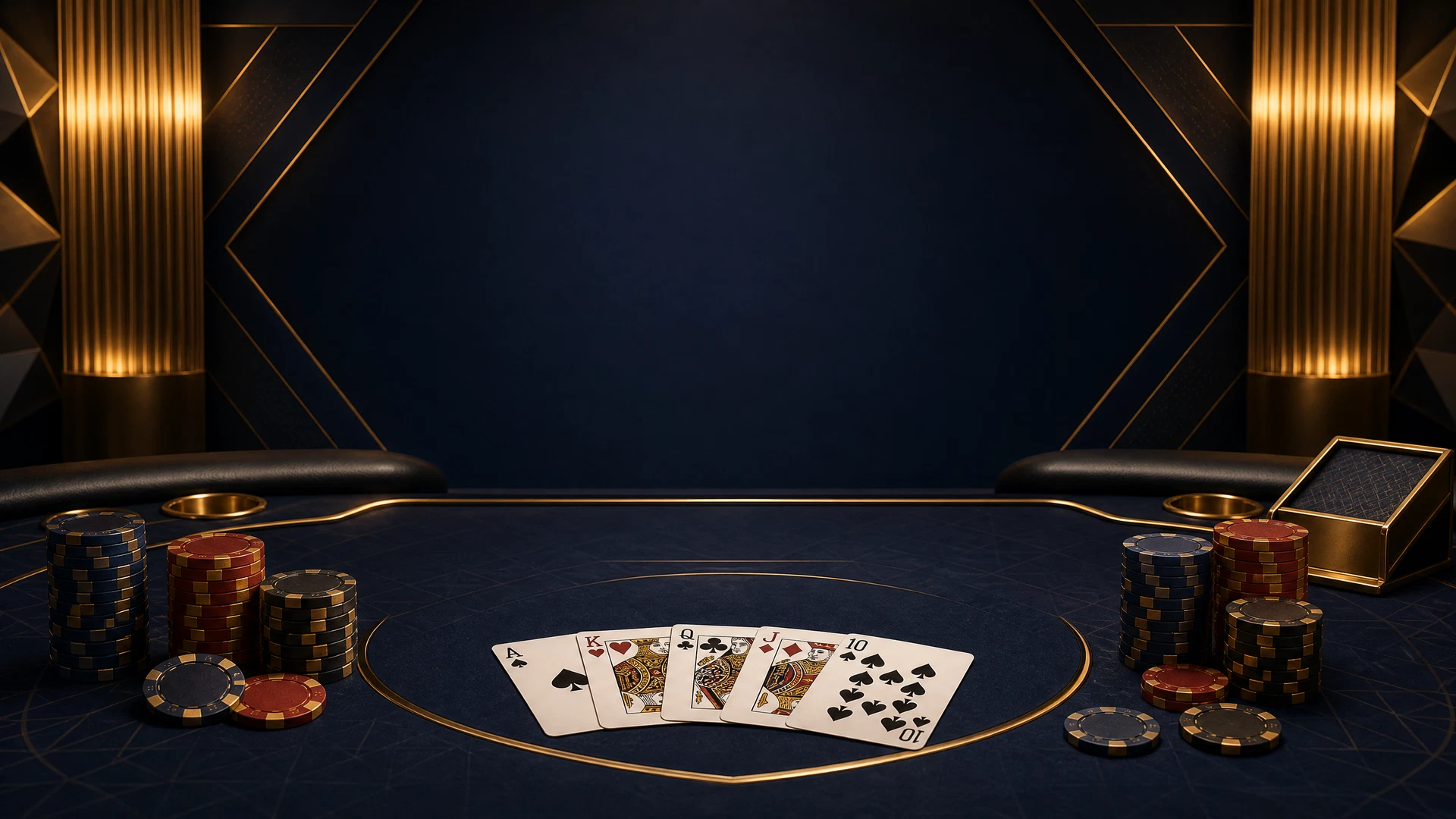 Casino tabletop and guide card for FairPlay Casino information