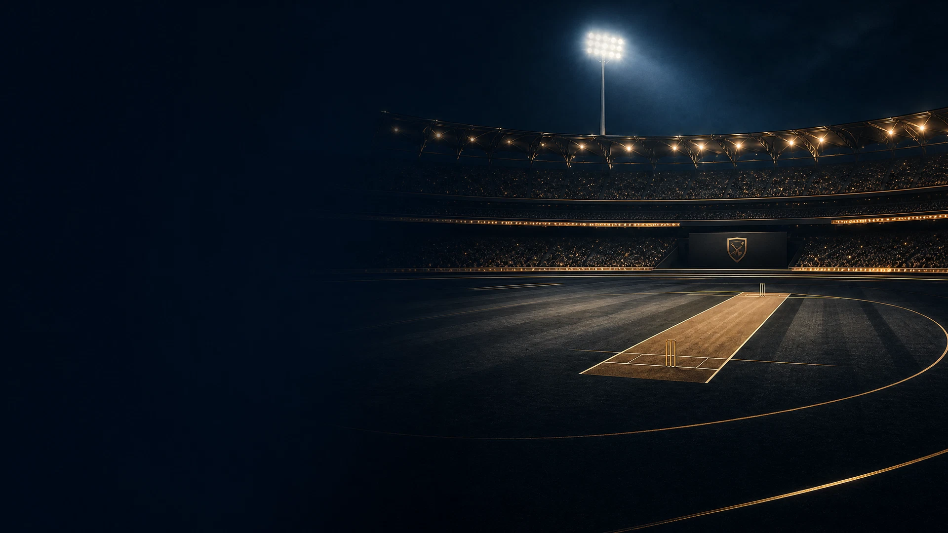 Floodlit cricket stadium for the FairPlay official site guide