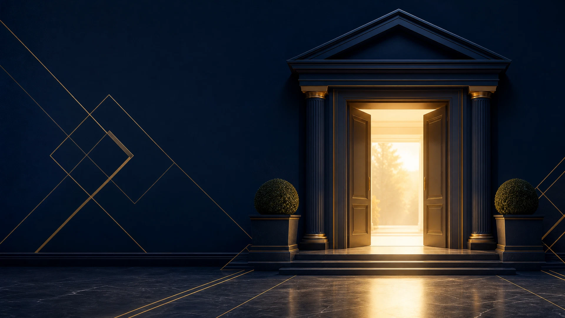 Pavilion doorway representing FairPlay Register next steps