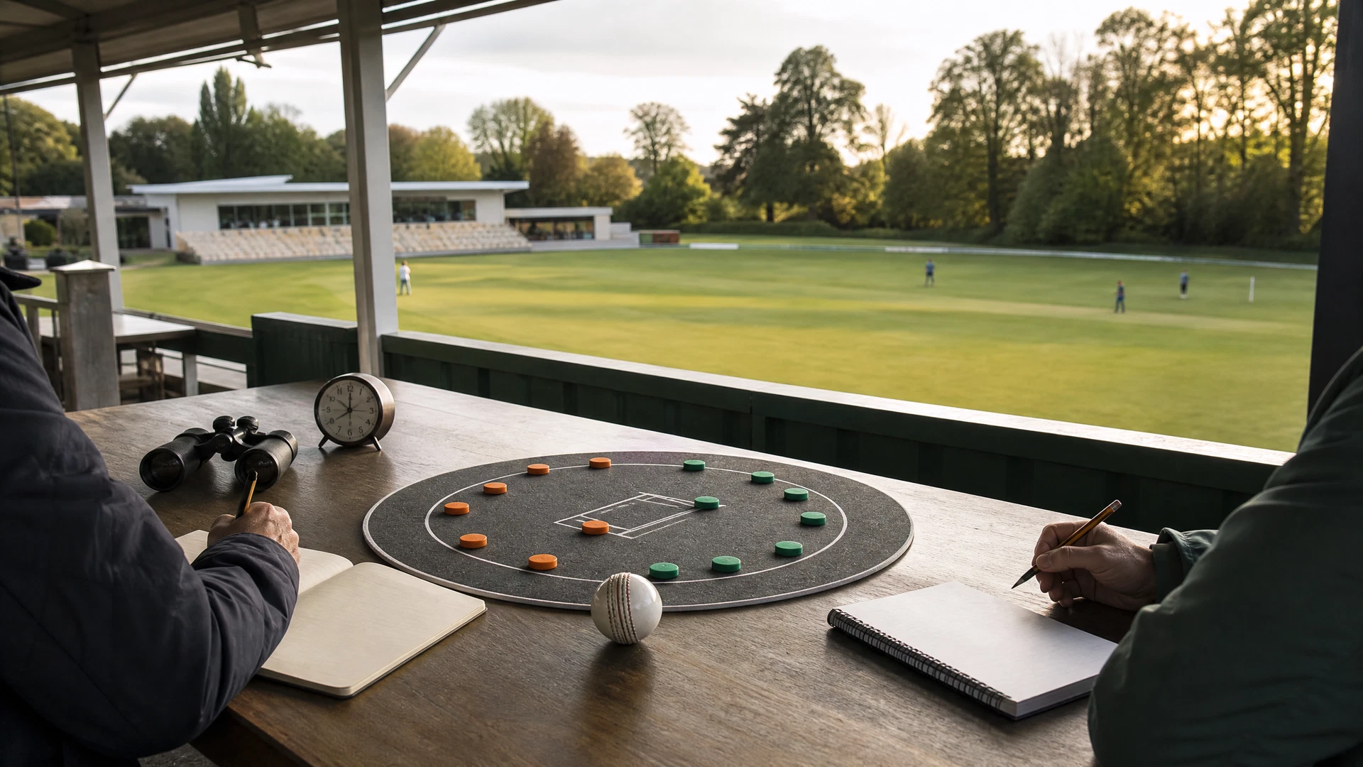 Original European T20 prediction research illustration for Rotterdam Dockers versus Dublin Guardians at The Village