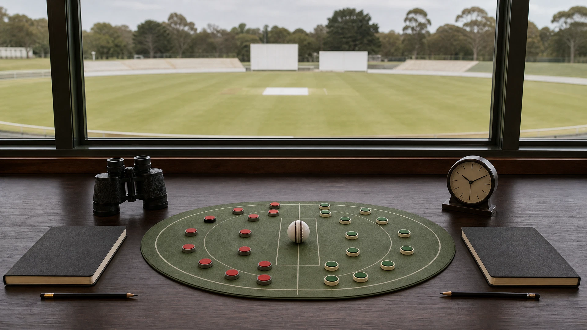 Original venue-neutral One-Day Cup prediction research illustration for South Australia versus Tasmania